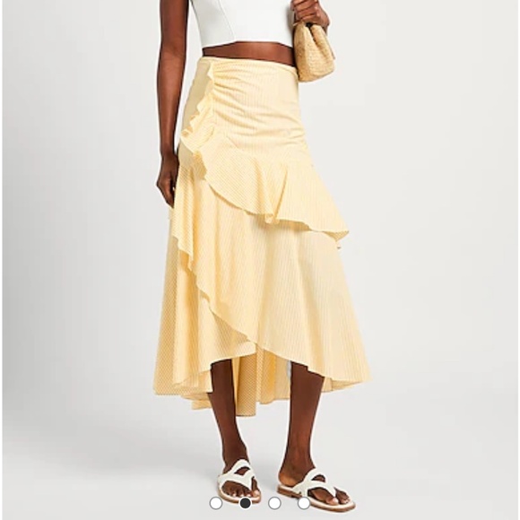 Sandro Ruffle Skirt - Picture 1 of 5